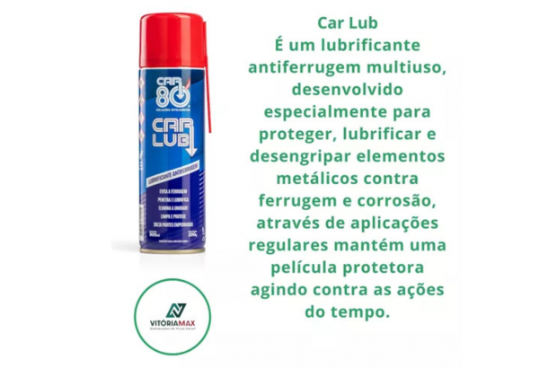 Desengripante Lubrificante Spray Anti Ferrugem Linha Premium